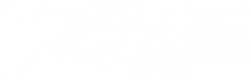 The m squared landscaping logo with white text and a decorative M.