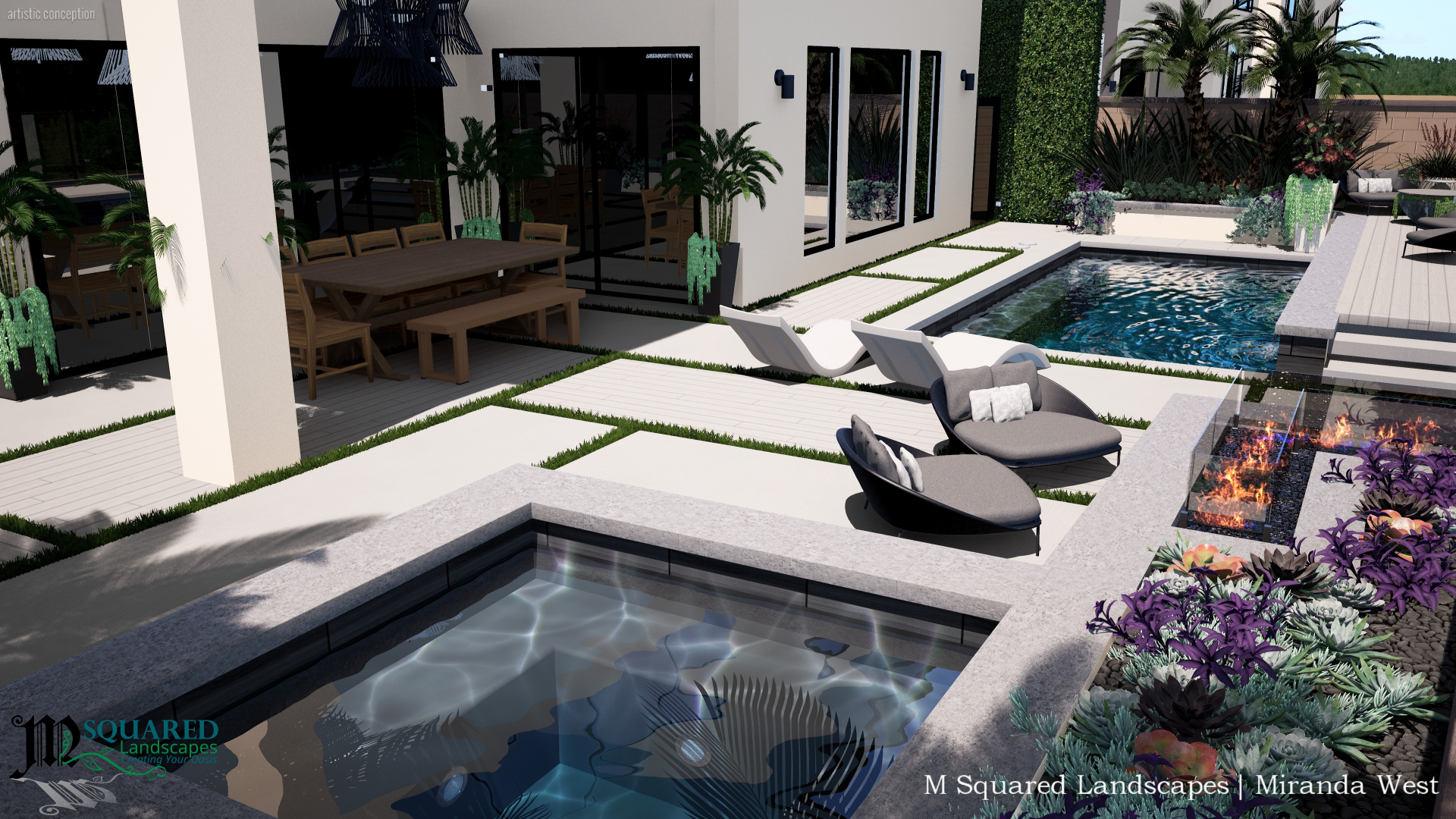 M Squared Landscape \u0026 Design | Professional Landscaping \u0026 Interior Design  Services | CA, OK, TX, OR, HI, image size:1920x1080